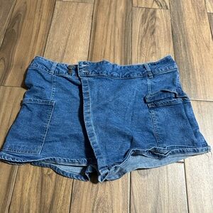 No Boundaries Blue Jean Shorts Classic Fit